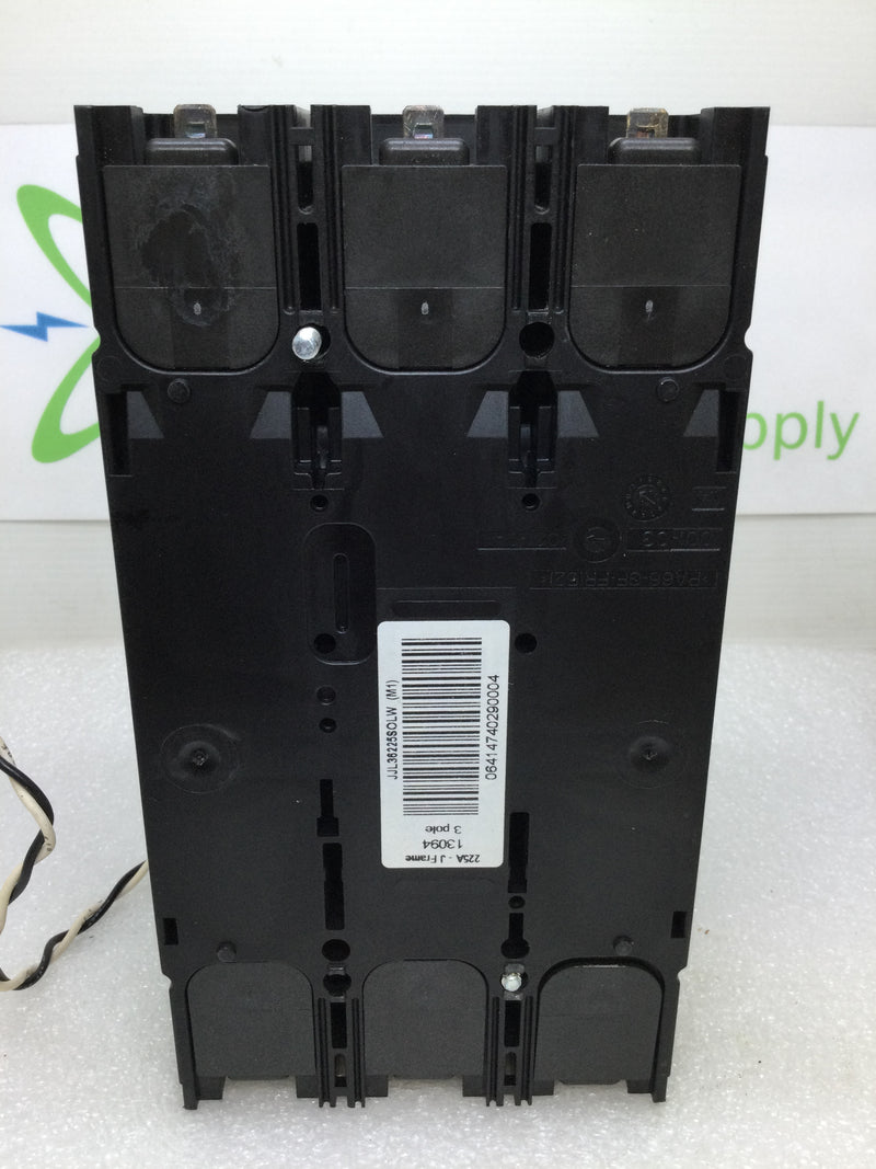 Square D by Schneider Electric JJL36225SOLW 600V 225 Amp 3 Pole PowerPact Molded Case Circuit Breaker