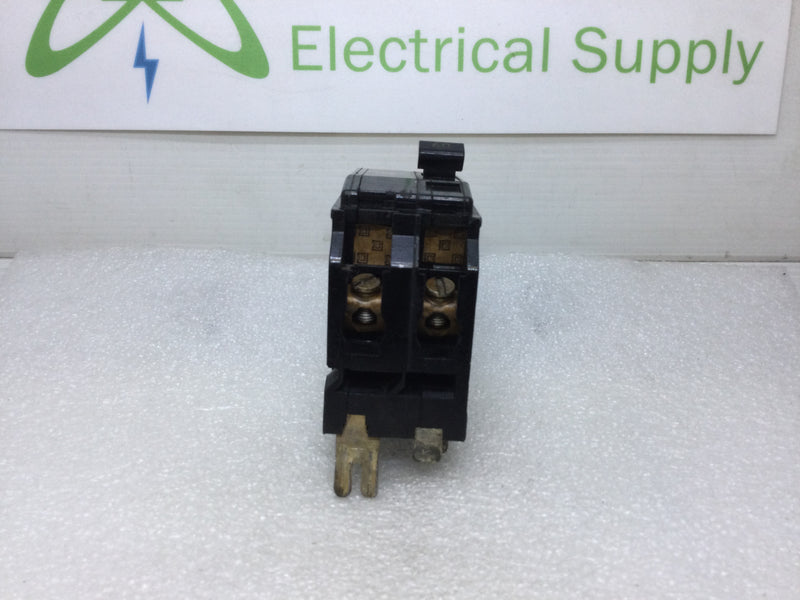 Square D QO260 60 Amp 2 Pole 120/240v Plug-In Circuit Breaker - Long Foot