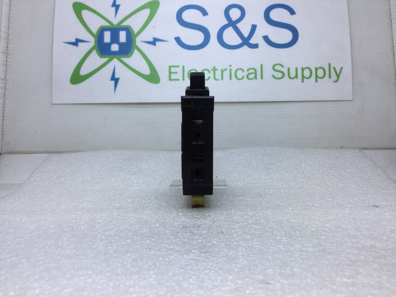 Square D QOT1515 15/15 Amp 1 Pole 120V Twin/Piggy-Back Circuit Breaker - Push In