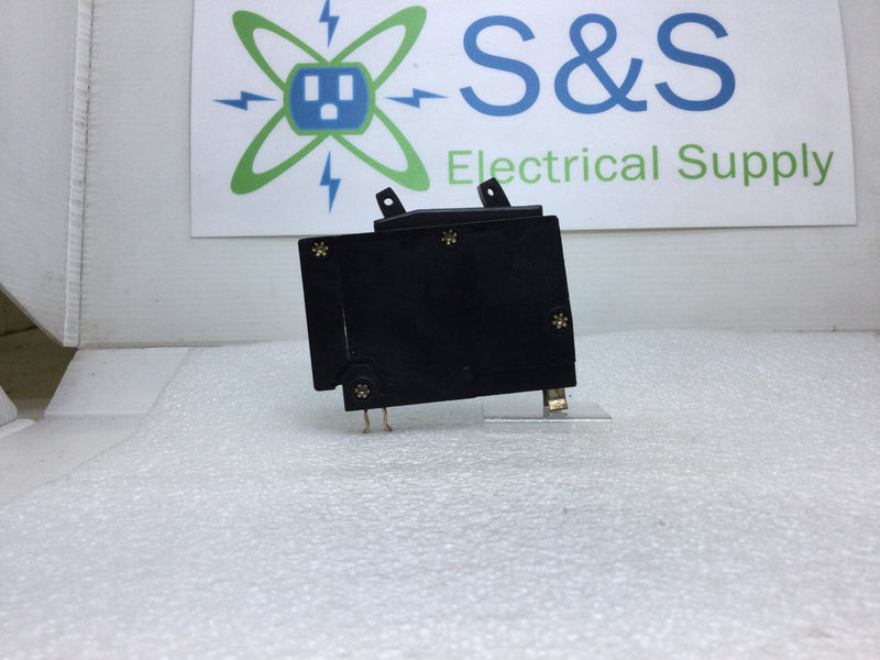 Square D QOT1515 15/15 Amp 1 Pole 120V Twin/Piggy-Back Circuit Breaker - Push In