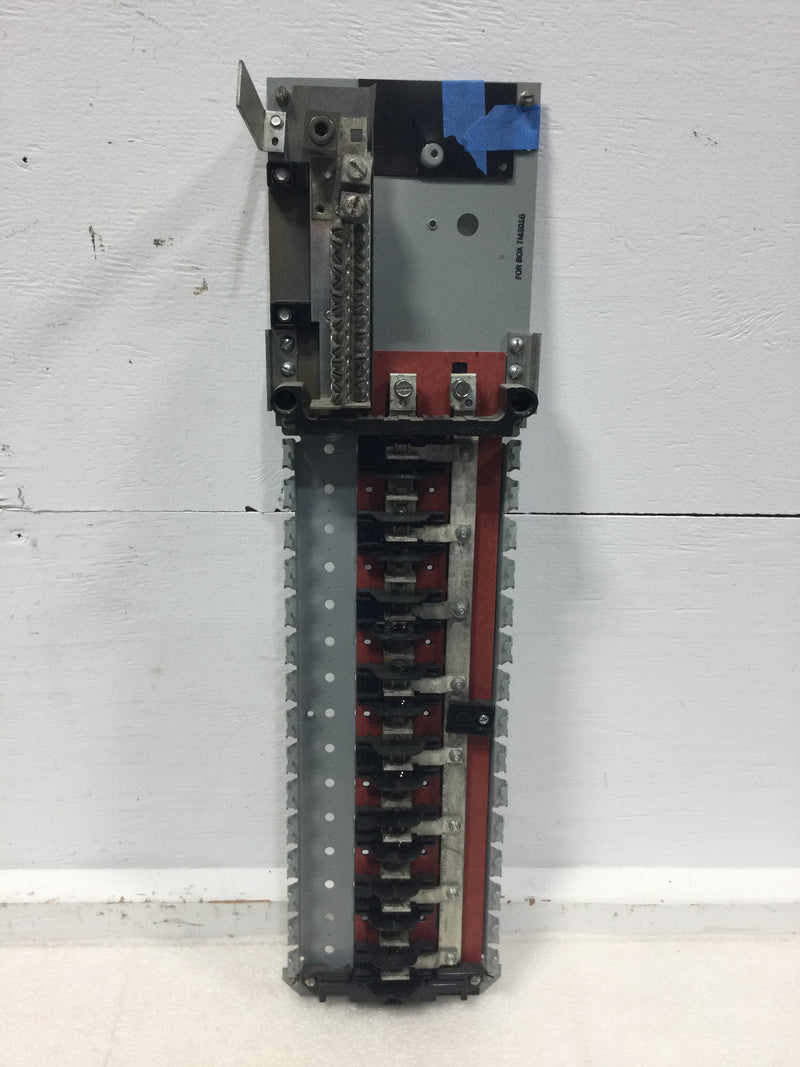 GE General Electric TM3015 15 Space/30 Circuit 150 Amp 120/240 VAC Load Center Guts Only 6" X24"