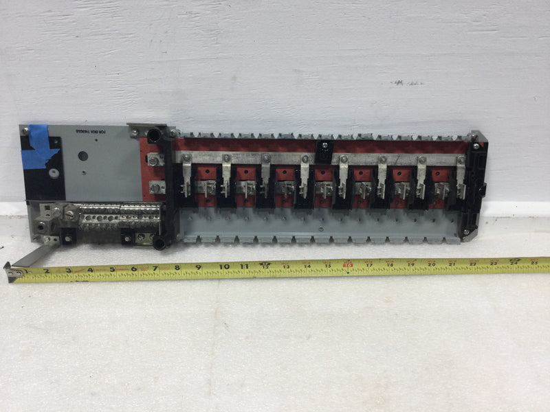 GE General Electric TM3015 15 Space/30 Circuit 150 Amp 120/240 VAC Load Center Guts Only 6" X24"