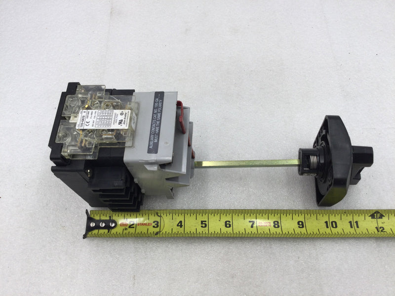 Allen Bradley 194R-NJ030P3 30 A IEC Disconnect - Fused with 194R-HS1 Operating Handle