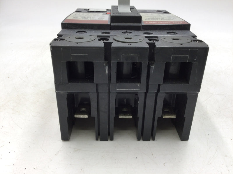 GE General Electric SELA36AT0030 3 Pole 600v 30 Amp Spectra RMS Circuit Breaker w/SRPE 30A Plug