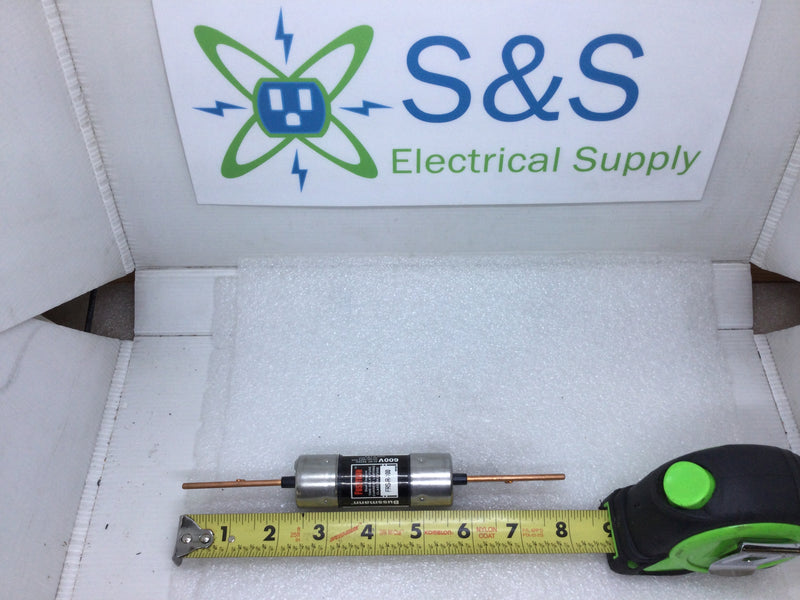 Bussman/Fusetron FRS-R-100 100A 600V Dual Element Time-Delay Current Limiting Fuse Type D Class RK5