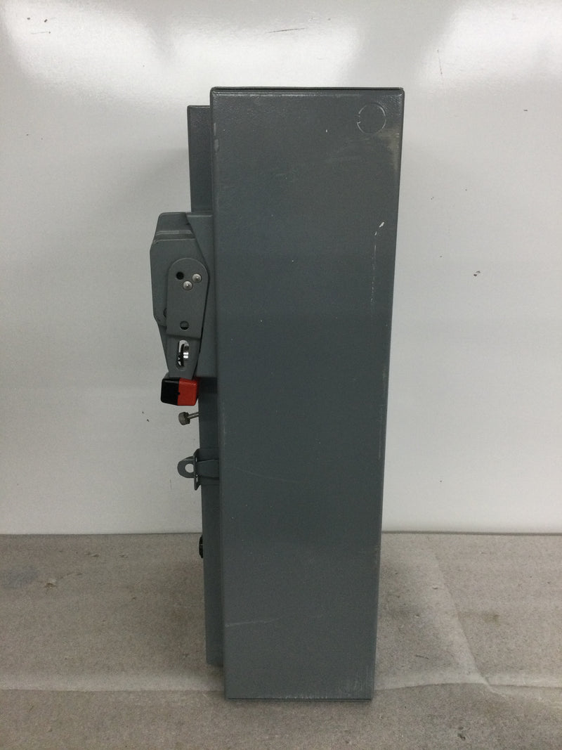 Square D 8538SBG13V06 30 Amp 3 Phase 600V 5HP @ 480V Combo Motor Starter Disconnect