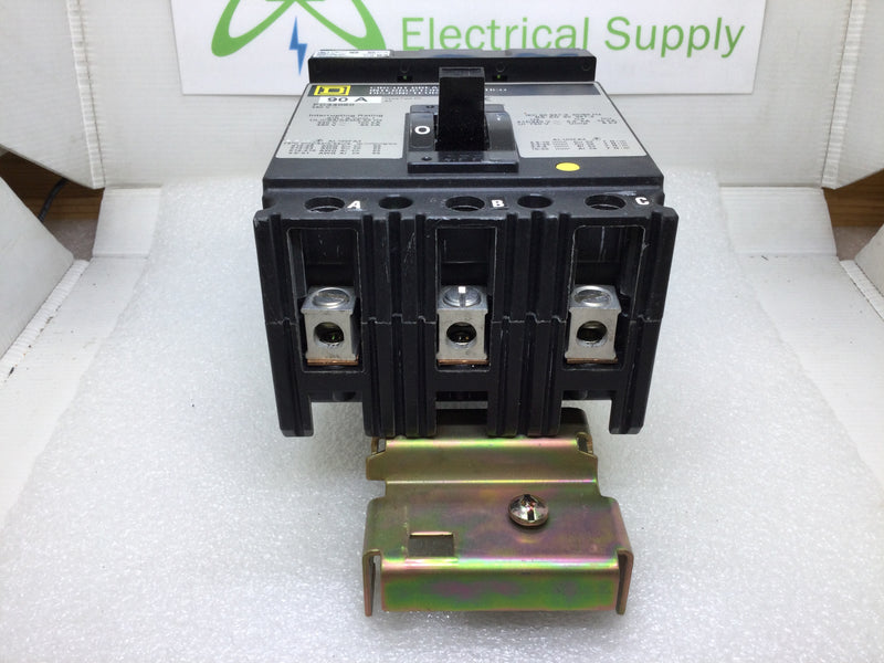 Square D FC34090 3 Pole 90 Amp I Line Circuit Breaker