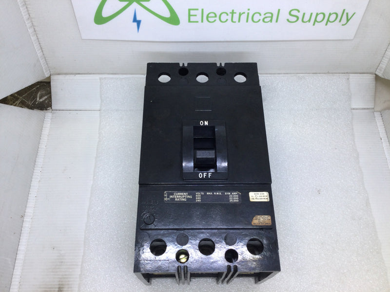 Square D KAP36150 150 Amp 3 Pole 600V Circuit Breaker