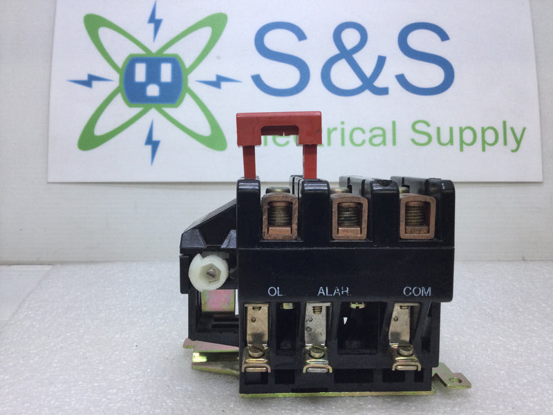 Square D 31065-016-50 EK Thermal Overload Relay 120-600 VAC, Control Rating 0-120 VAC 3 Amp & 120-600 VAC 360 VA