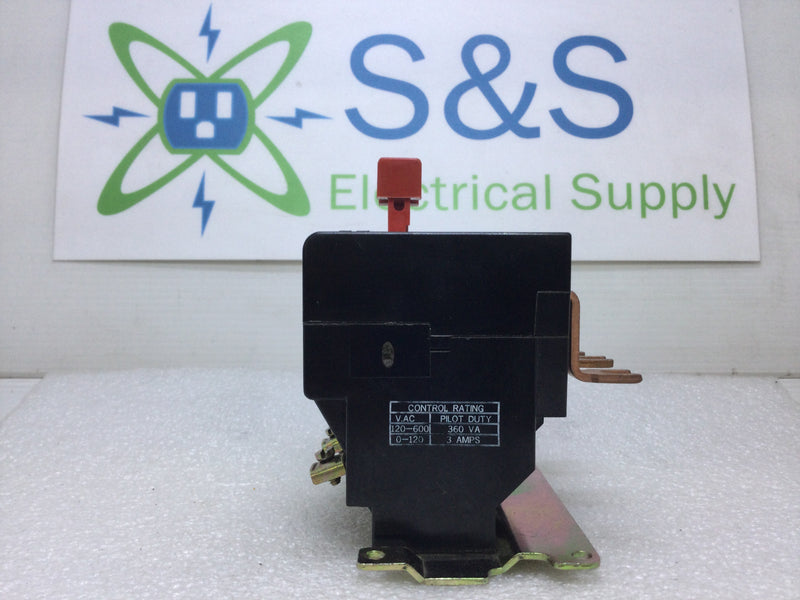 Square D 31065-016-50 EK Thermal Overload Relay 120-600 VAC, Control Rating 0-120 VAC 3 Amp & 120-600 VAC 360 VA