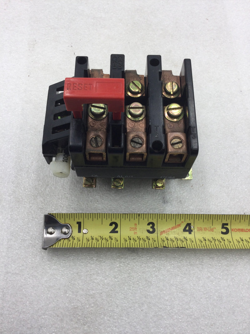 Square D 31065-016-50 EK Thermal Overload Relay 120-600 VAC, Control Rating 0-120 VAC 3 Amp & 120-600 VAC 360 VA