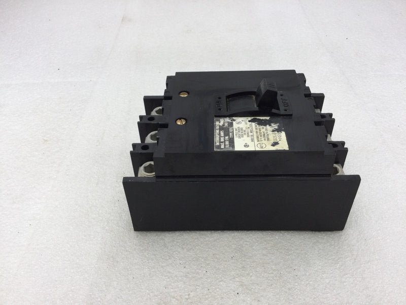 Square D Q2L3110 110 Amp 3 Pole 240 Vac Type Q2L Breaker