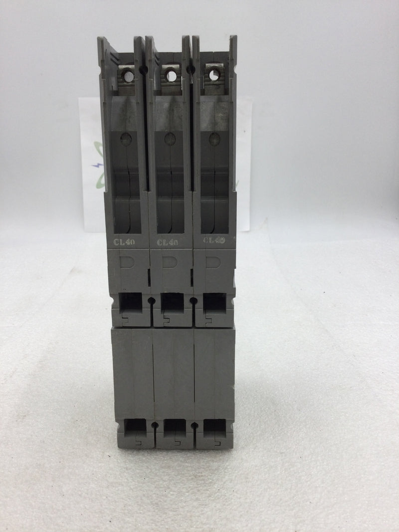 ITE CLE63B040 40 Amp 3 Pole Type CLE 600v Circuit Breaker