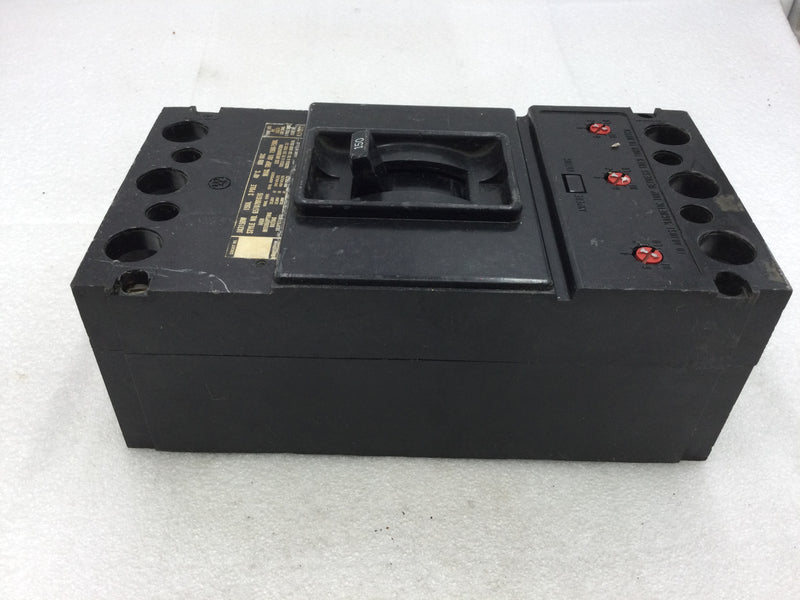Westinghouse JA3150W 150 Amp 3 Pole TYPE JA 600v Circuit Breaker