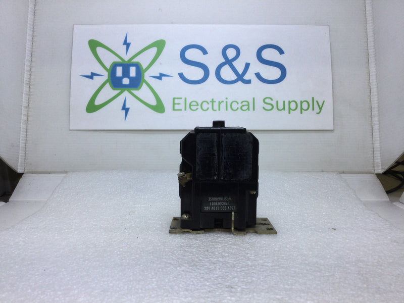 Westinghouse BF11F Industrial Control Relay 300 VAC Max 120 VAC Coil 1 NO & 1 NC Contacts