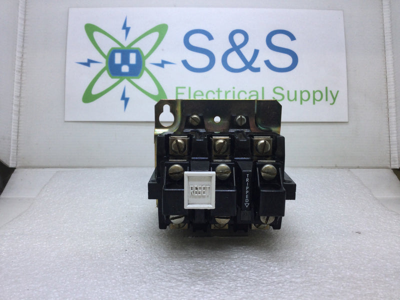 Allen-Bradley 592-BOV16 3 Pole 40 Amp Overload Relay Series B 120-600 VAC Nema A600