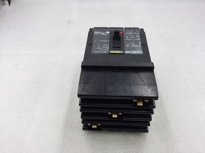 Square D HDA36015 15 Amp 3 Pole PowerPacT H-Frame Circuit Breaker