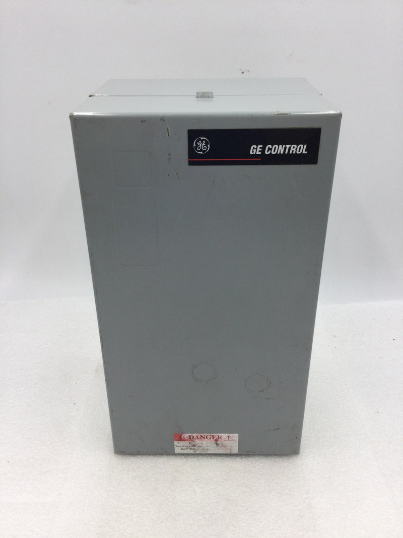 GE General Electric Control CR360ML206AG 20 Amp 250-600 VAC Nema 1 Lighting Contactor 6 Pole with 120 VAC Coil