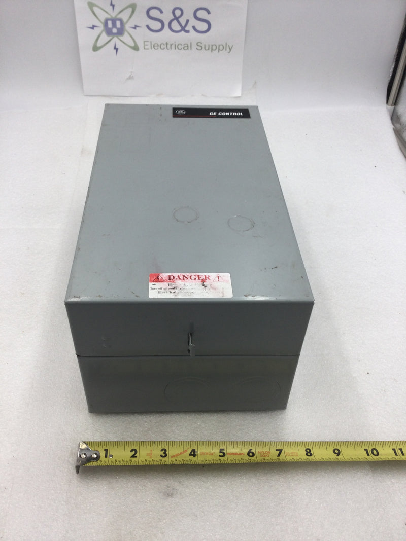 GE General Electric Control CR360ML206AG 20 Amp 250-600 VAC Nema 1 Lighting Contactor 6 Pole with 120 VAC Coil