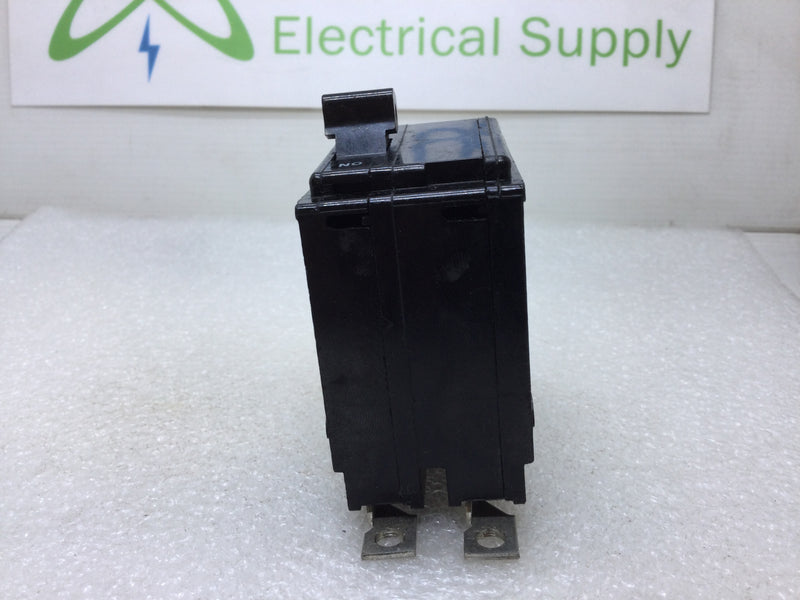 Square D QOB230 30 Amp 2 Pole 120/240V Bolt-On Circuit Breaker - Black Face