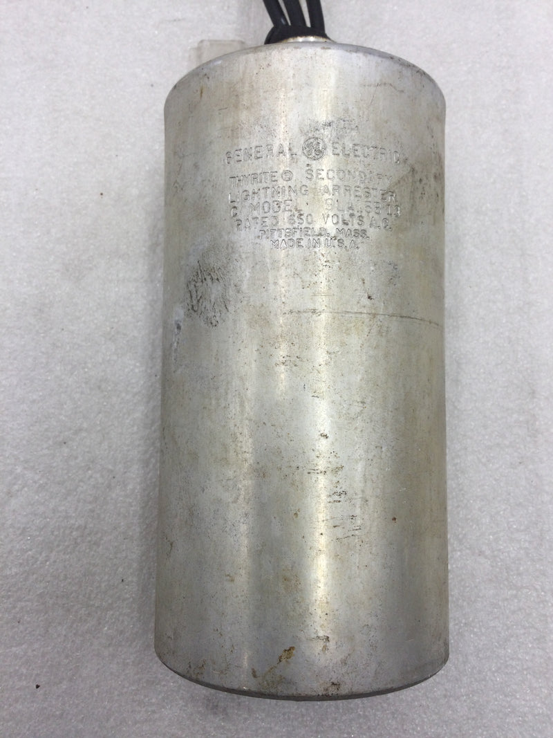 GE General Electric 9LA15B13 Thyrite Secondary Lighting Arrestor Rated for 650 VAC