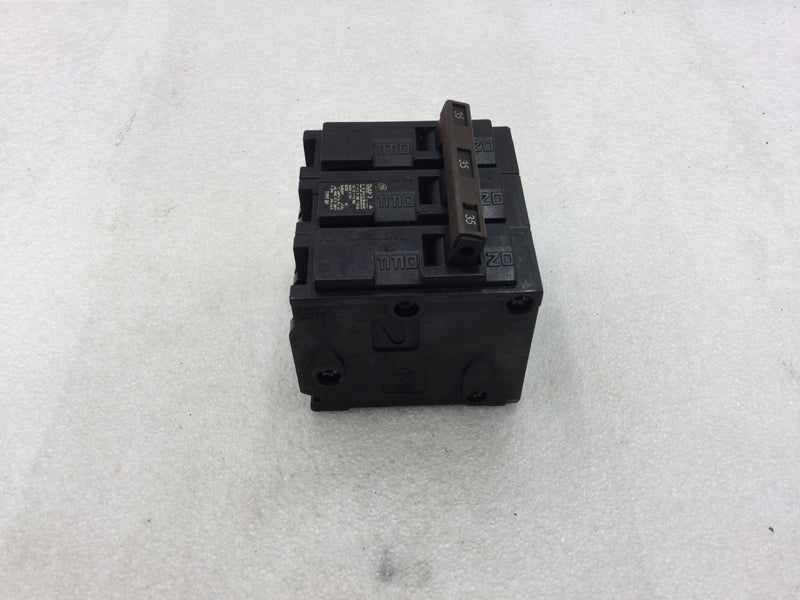 Gould Q335 35 Amp 3 Pole 240v Type QP Circuit Breaker