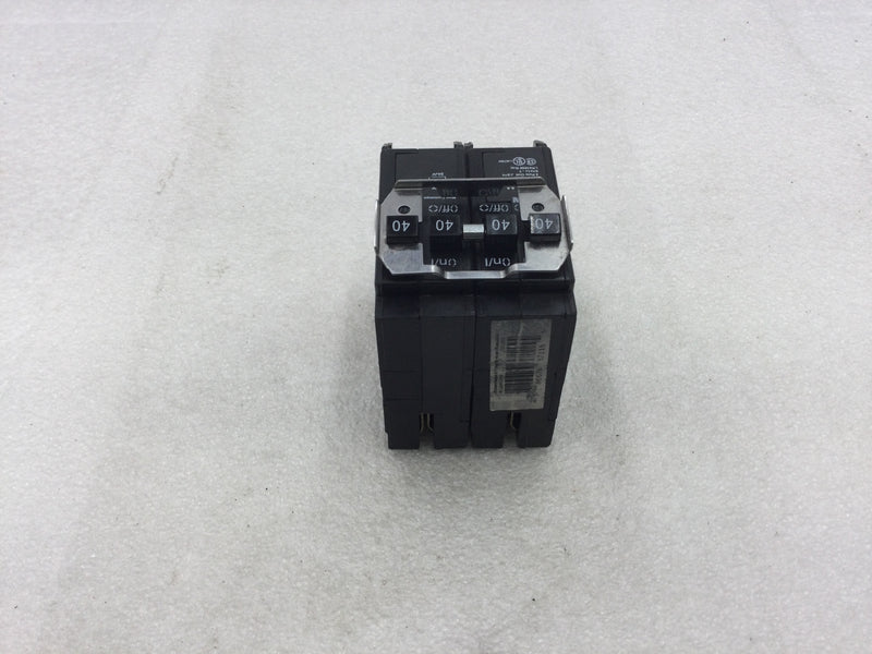 Eaton Cutler Hammer BQ240240/A240240 Type BRD & A 120/240V Quad 40 Amp Circuit Breaker