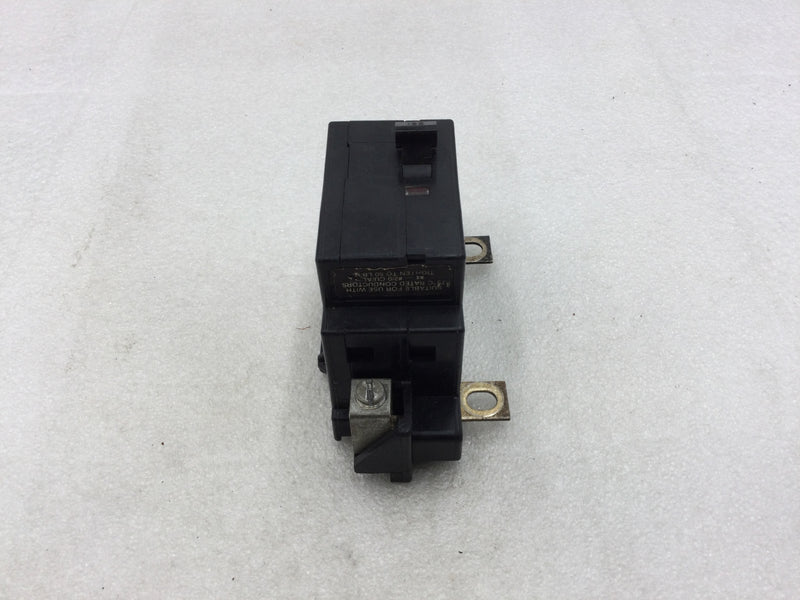 Square D QOM125 125 Amp 2 Pole Type QOM1A Main Circuit Breaker