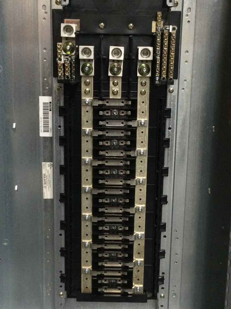 Square D 225 Amp 208Y/120V NQOD 42 Space Panelboard with Hinged Door Surface Mount Nema 1 Enclosure 35.5" x 20"