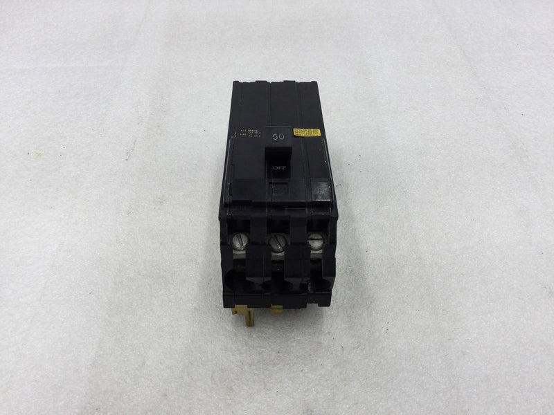 Square D A1B350 50 Amp 3 Pole Series A1B Magnetic Circuit Breaker Long Foot