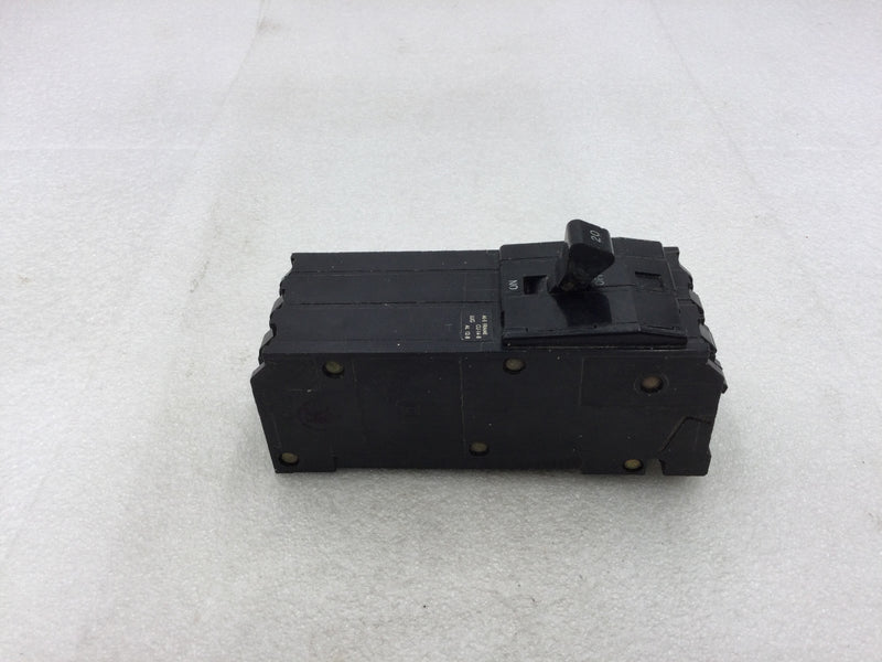 Square D A1B320 20 Amp 3 Pole Series A1B Magnetic Circuit Breaker