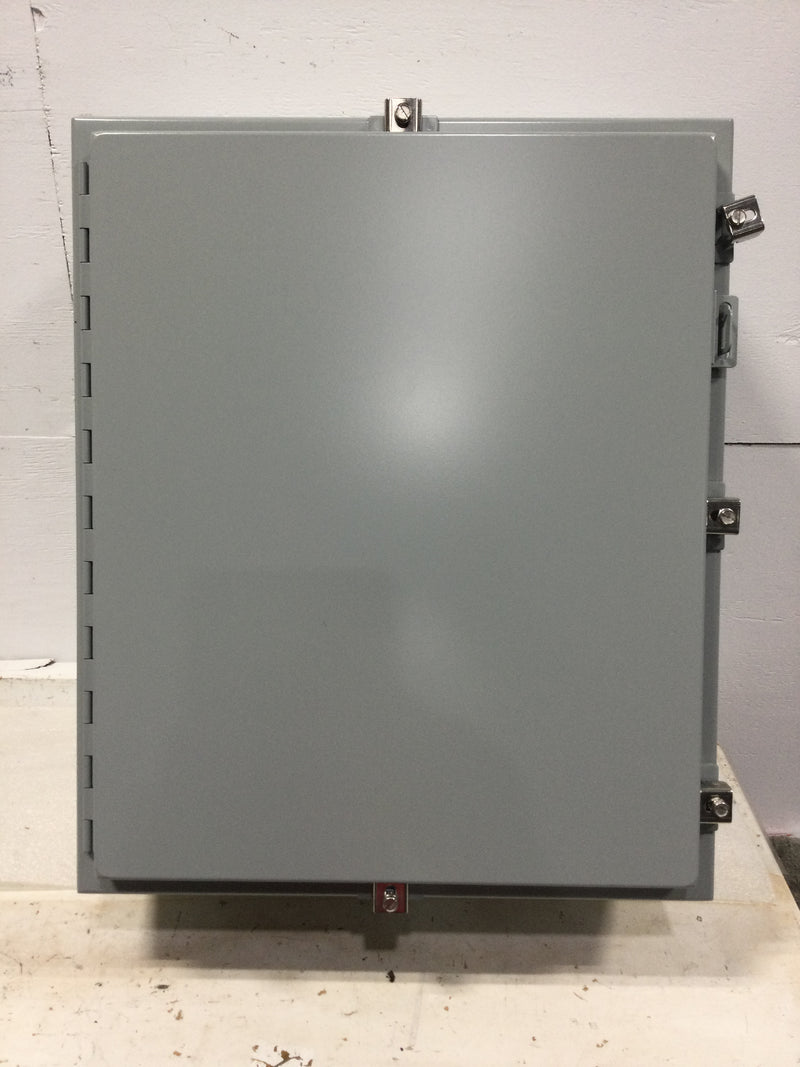 Hoffman/Nvent A24H20BLP Industrial Control Panel Nema Type 4 Enclosure 24"X 20" X 8"