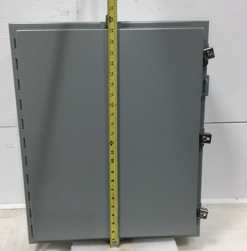 Hoffman/Nvent A24H20BLP Industrial Control Panel Nema Type 4 Enclosure 24"X 20" X 8"