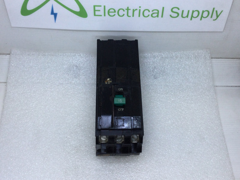 Square D Q1B315 15 Amp 3 Pole 240V Type Q1B Bolt-in Circuit Breaker