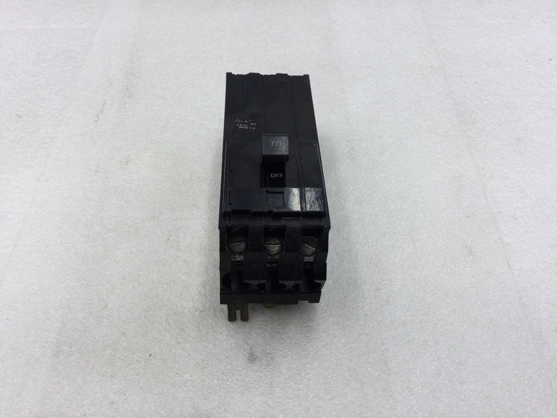 Square D A1B370 70 Amp 3 Pole 240v Circuit Breaker Long Foot