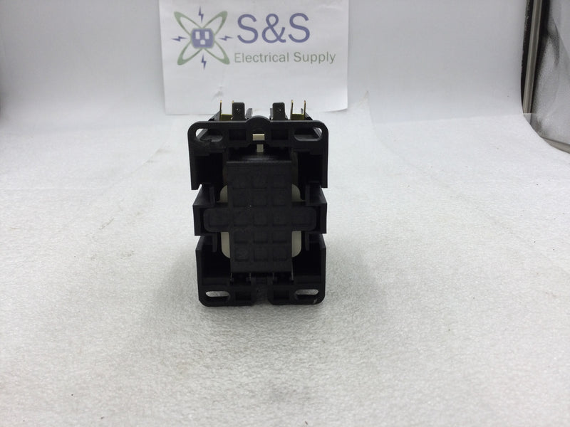 Square D 8910 DPA62V02 60 Amp 600 VAC Max 2 Pole 120 VAC Coil Definite Purpose Contactor