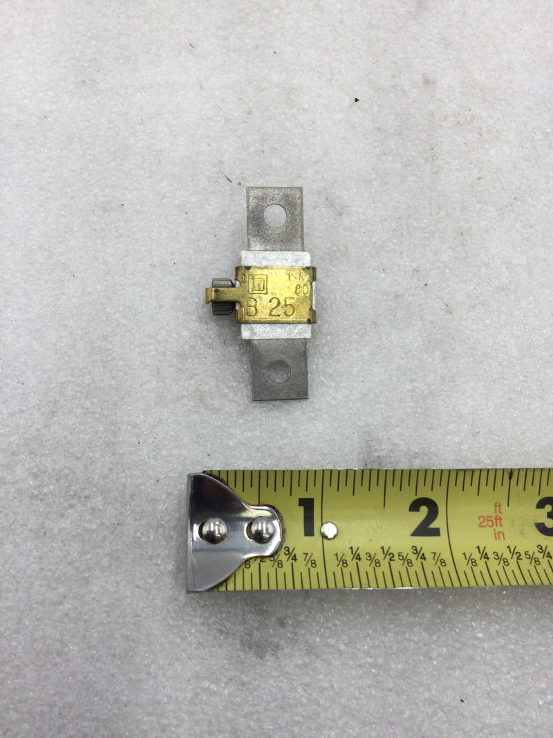 Square D B-25 Overload Relay Thermal Unit