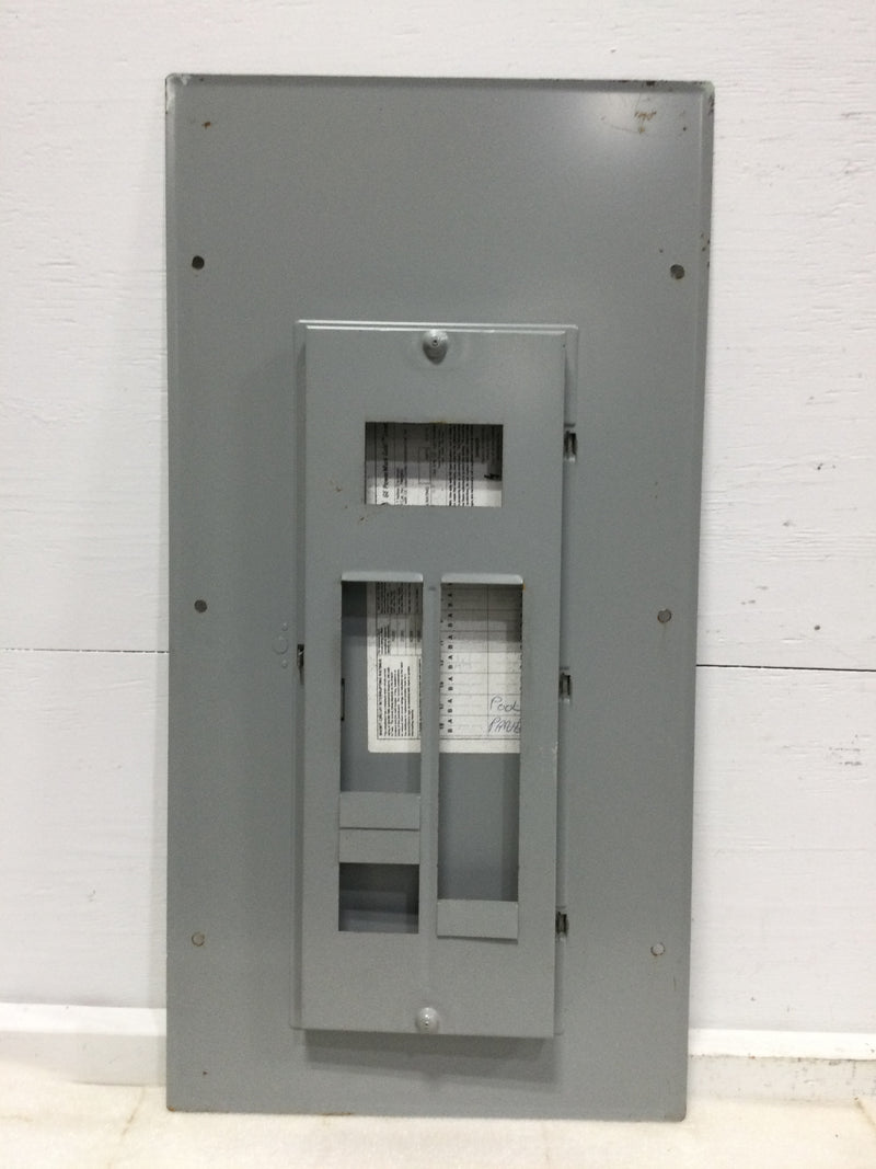 GE General Electric TM20EC 200 Amp 20 Space 40 Circuits Indoor Enclosure Cover/Door Only With Main (H)29 7/8" x (W)15 3/8"