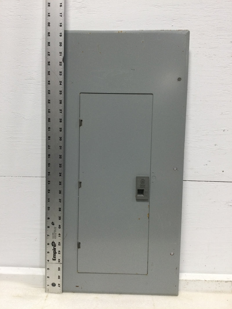 GE General Electric TM20EC 200 Amp 20 Space 40 Circuits Indoor Enclosure Cover/Door Only With Main (H)29 7/8" x (W)15 3/8"