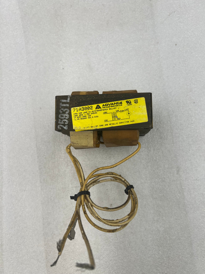 Advance Transformers 71A3002 175W H39 CW Autotransformer Ballast