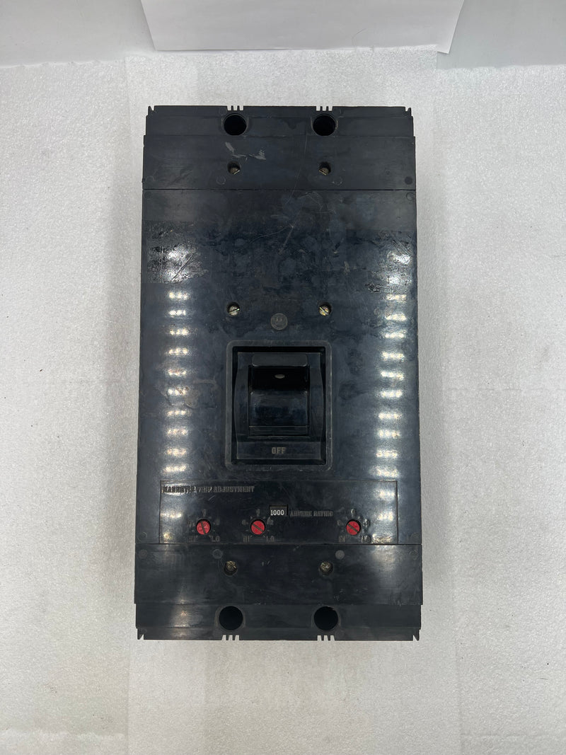 Westinghouse HNB31000 3 Pole 1000 Amp 600VAC Type HNB Circuit Breaker