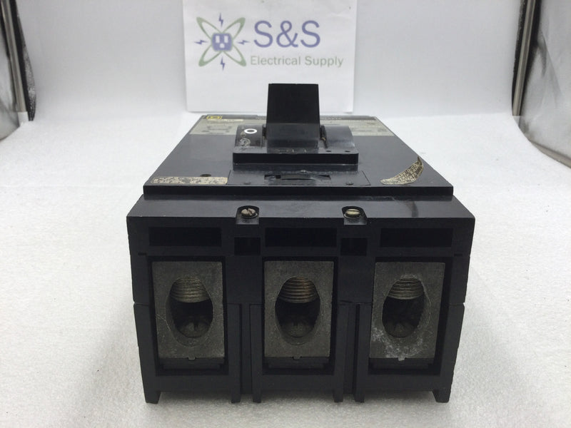 Square D LAL36300 3 Pole 300A 600VAC Magnetic Trip Circuit Breaker