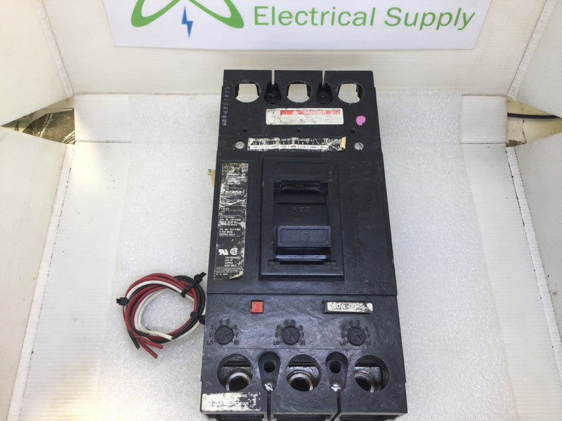 ITE FJ63A250 250 Amp 3 Pole 600V Type FJ6-ET1 Circuit Breaker w/Aux Switch