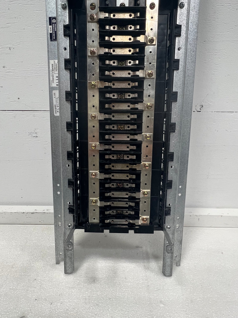 Square D NQOB/NQOD 225 Amp 42-Space 3 Phase Panelboard Guts Only 11.5" x 45.5"