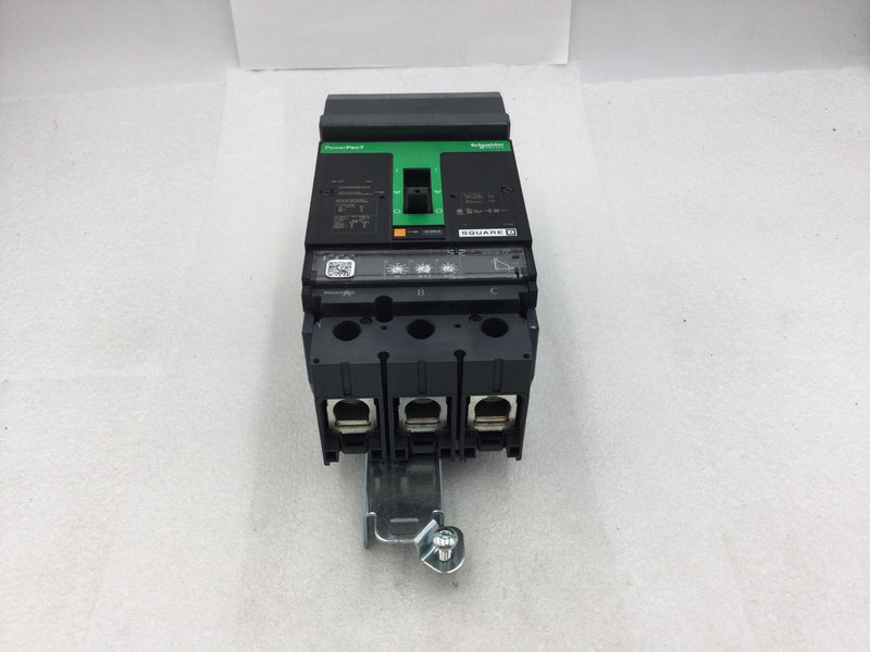 Square D JDA36250U31X JD250 250 Amp 3 Pole PowerPact Circuit Breaker