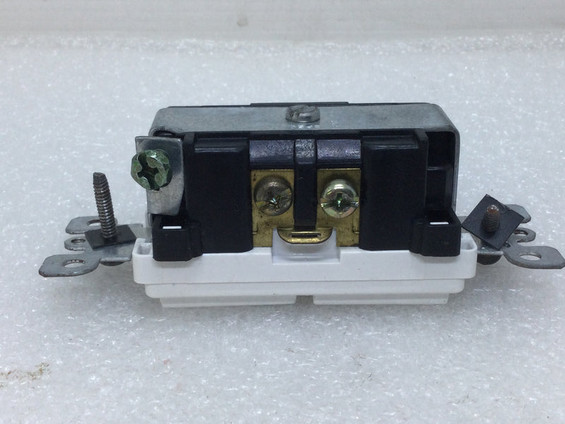 Leviton Decora 15A Combination Single Pole Rocker Switch