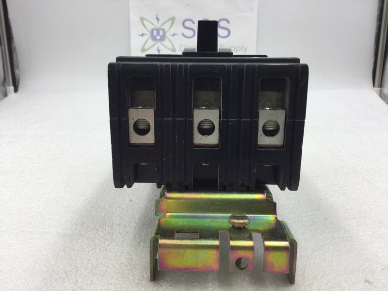 Square D FH36035 3 Pole 35 Amp 240/480/600 VAC Type FA Circuit Breaker