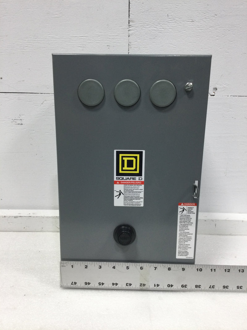 Square D 9991SDH1 Nema 3R Enclosure with reset