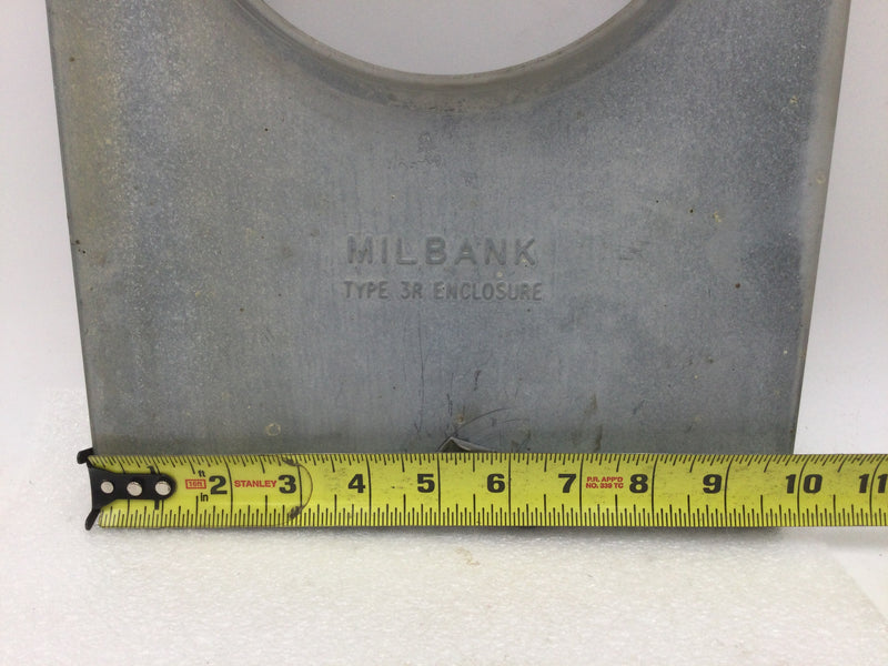 Milbank Type 3R Enclosure Meter Cover 18.5" x 10"