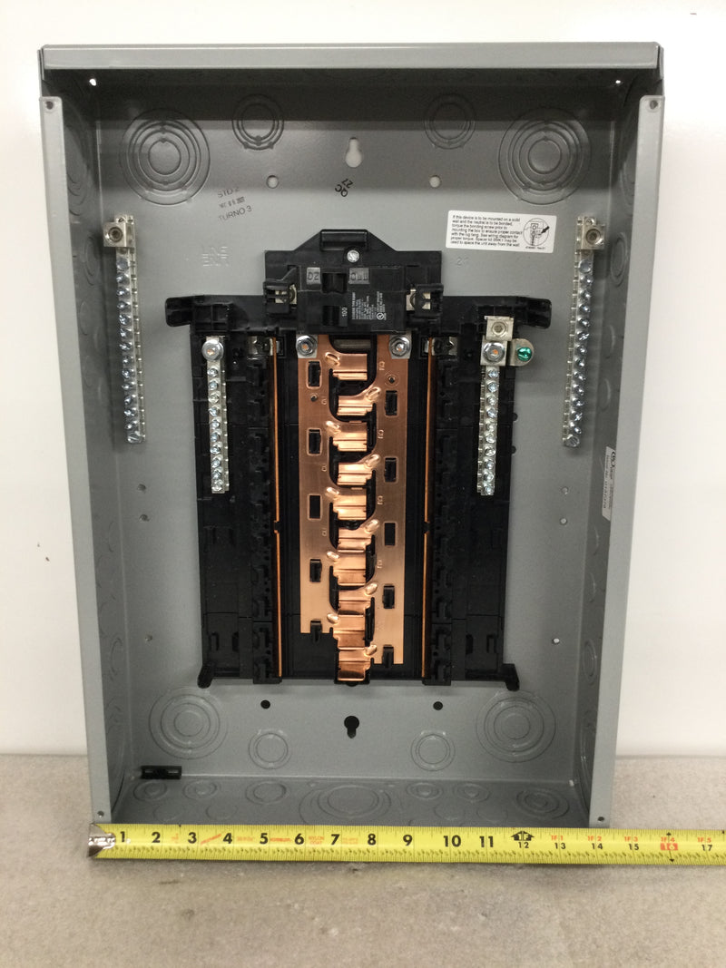 Siemens PN2020B1100C PN Series 100 Amp 20-Space 20-Circuit Main Breaker Plug-On Neutral Load Center Indoor with Copper Bus